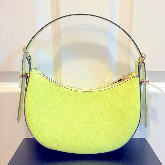 ♠️ Kate Spade ♠️ Madison Saffiano Leather Crescent Shoulder Bag - Picture 2 of 8